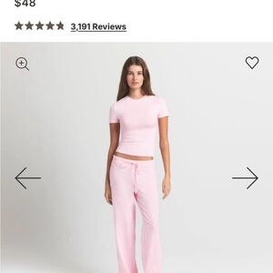 SKIMS NWOT cotton tee